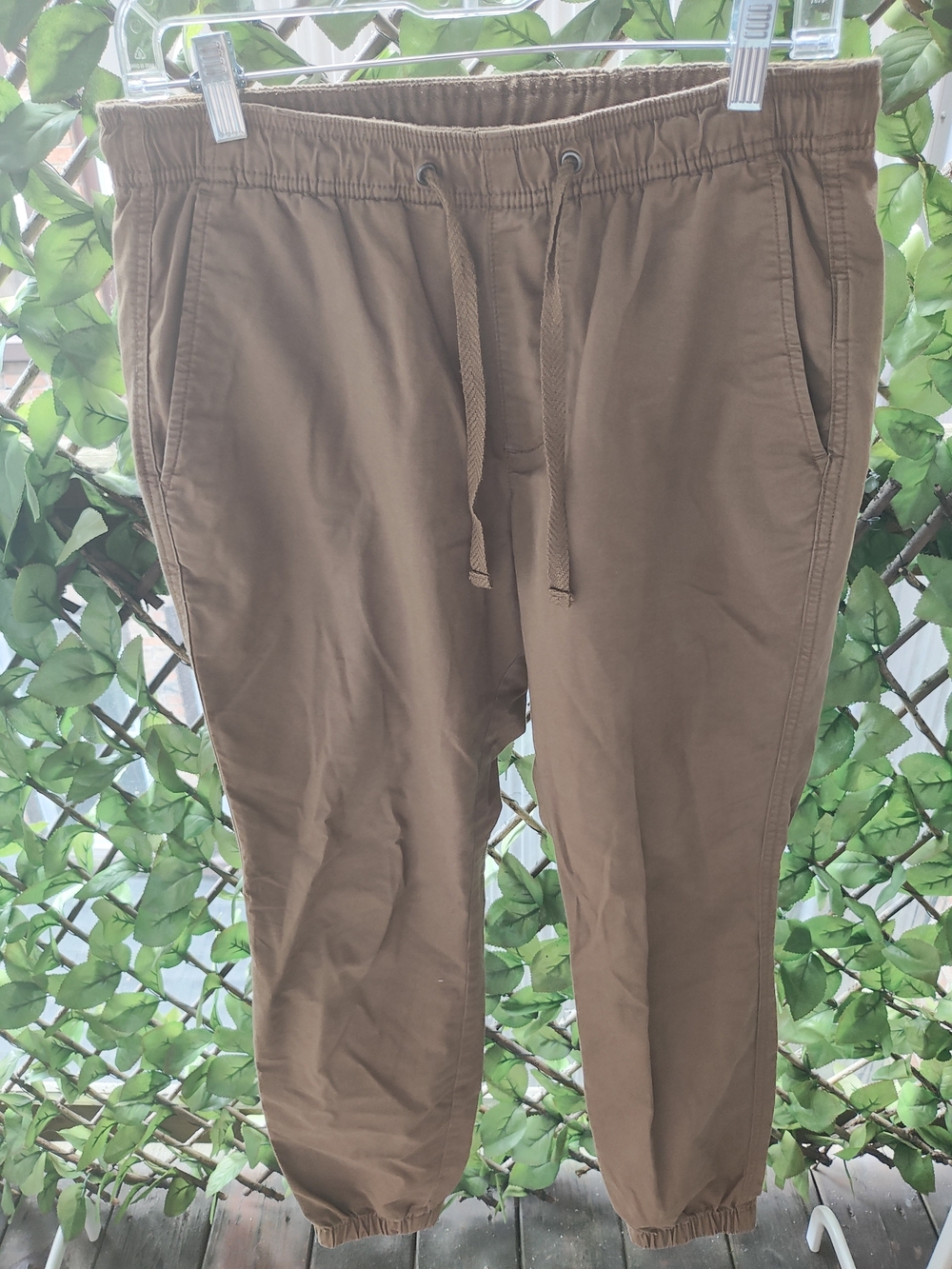 GAP Men's Brown Drawstring Joggers